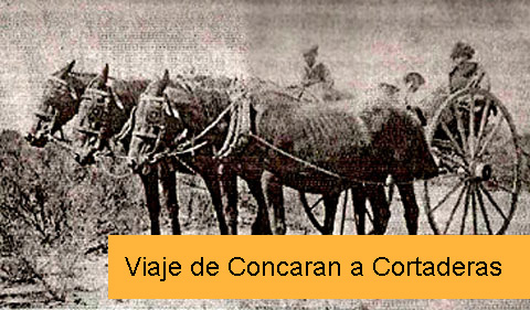 Viaje de Concaran a Cortaderas